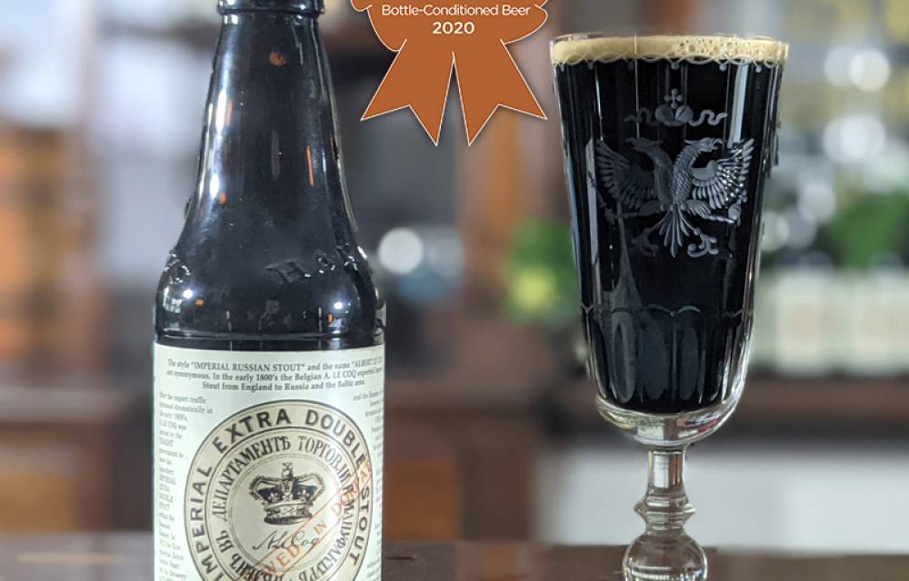 Harvey's Imperial Extra Double Stout with Glass