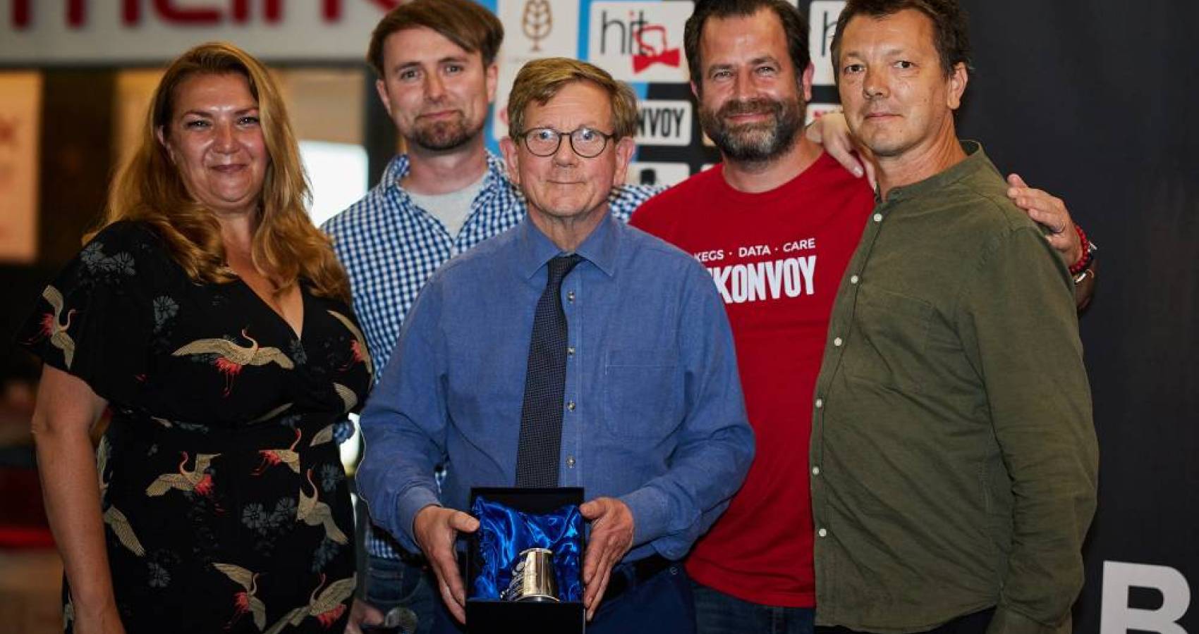 Harvey's Head Brewer, Miles Jenner at the Brewer's Choice Awards