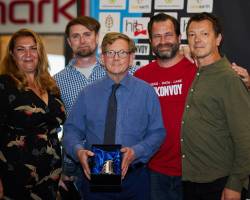 Harvey's Head Brewer, Miles Jenner at the Brewer's Choice Awards